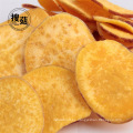 Nutrición rica a granel al vacío frito batatas fritas en China